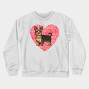 I Love Yorkie Crewneck Sweatshirt